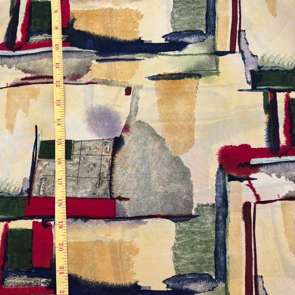 Spring or Summer top/skirt dress. Sleeveless Abstract Print Multi colour. - Picture 2 of 14